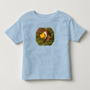 Clownfish in green anemone. Photographic Design    Toddler T-Shirt