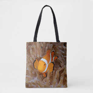 Clownfish - Molokai, North Shore Cliff Tote Bag
