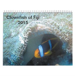 Clownfish of Fiji 2015 Calender Calendar