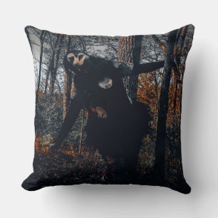Clownin' Around In Da Woods Cushion