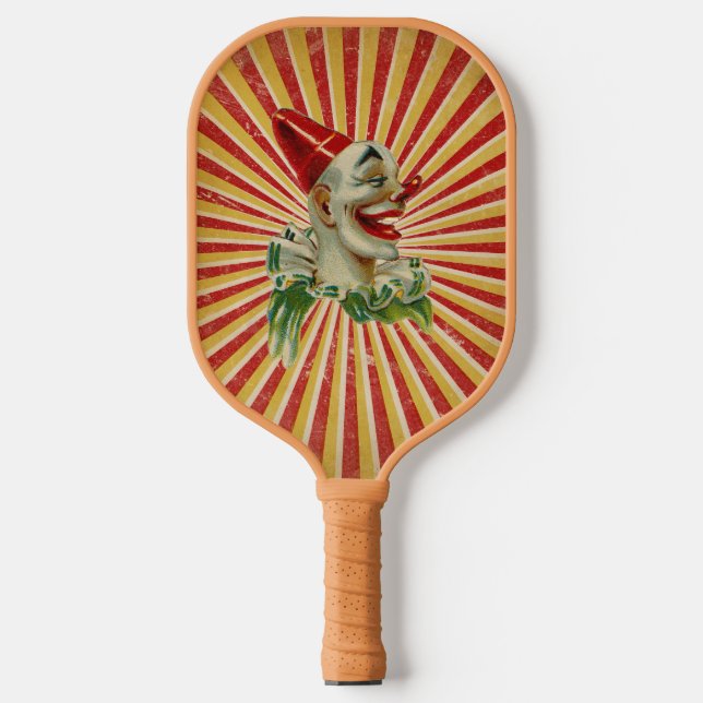Clowning Around French Bigtop Clown 2 Pickleball Paddle (Front)