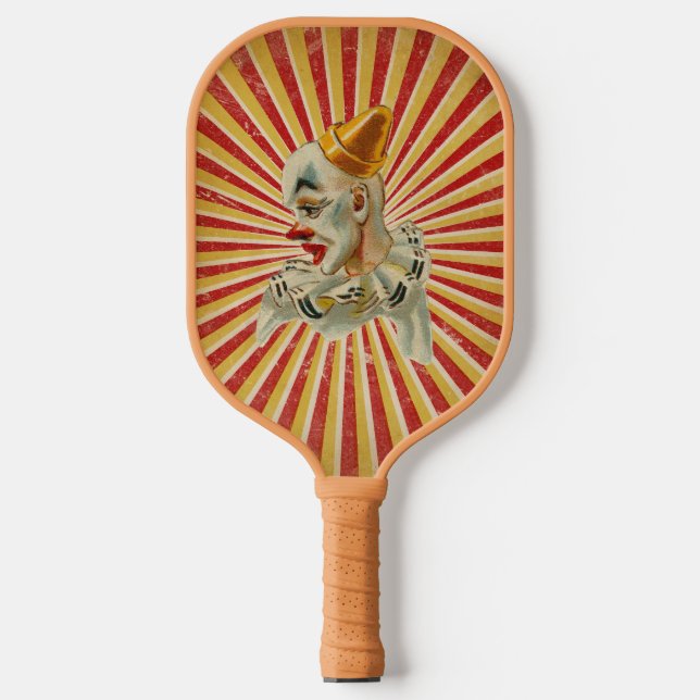 Clowning Around French Bigtop Clown 3 Pickleball Paddle (Front)