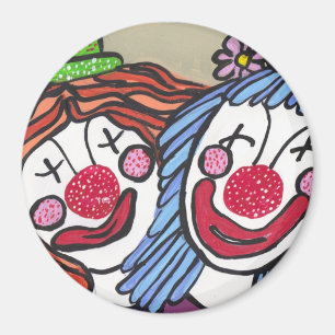 Clowning around magnet