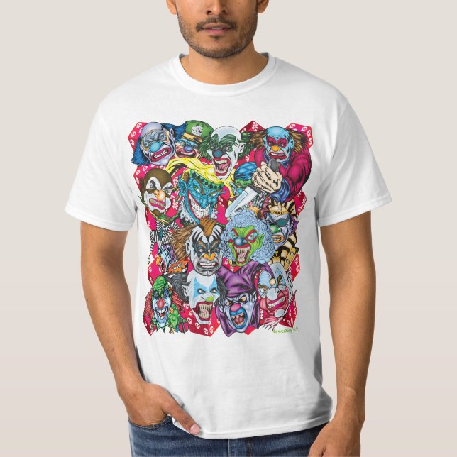 CLOWNS-ALL-OVER T-Shirt (Front)