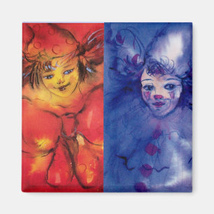 CLOWNS COLLECTION / Venetian Masquearde Ball Magnet