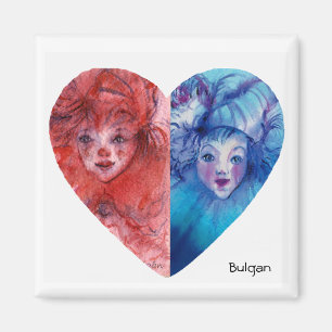 CLOWNS COLLECTION / Venetian Masquearde Ball Magnet