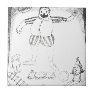 Clowns is around tile
