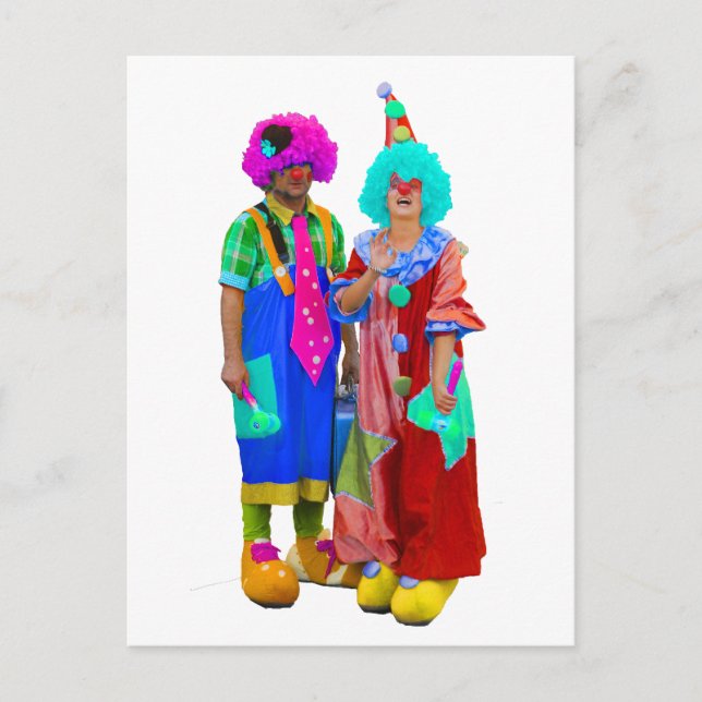 clowns postcard (Front)