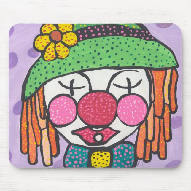 Clownzy Mouse Pad (Front)