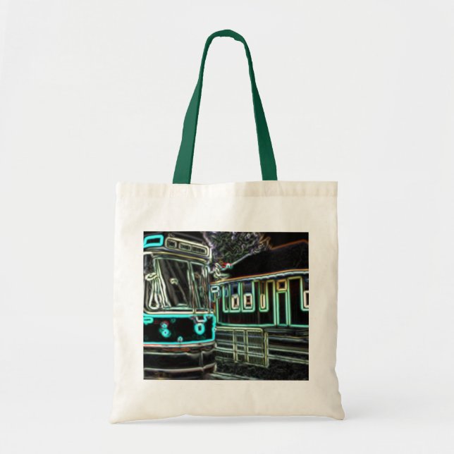 CLRV Neon at stn Hunter Budget Tote (Front)