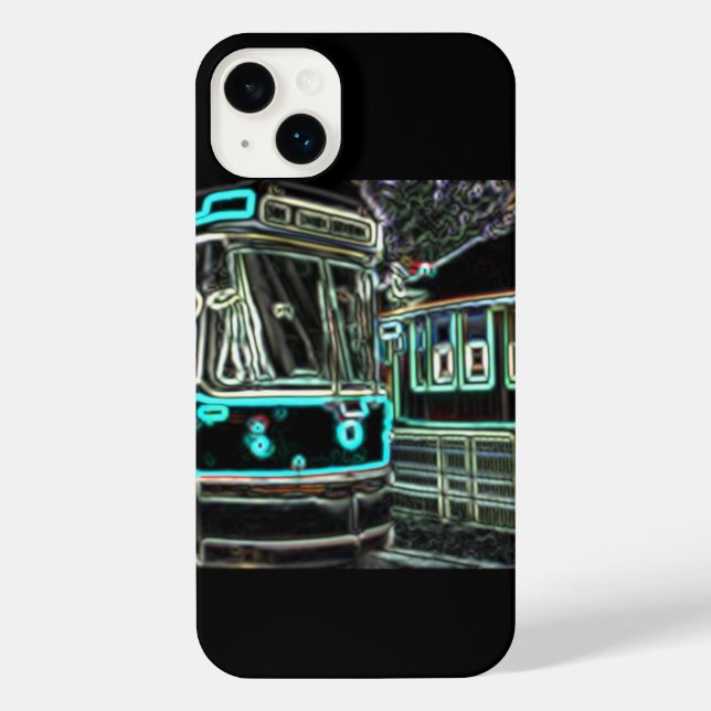 CLRV Neon at stn iPhone 14 Plus Phone Case (Back)