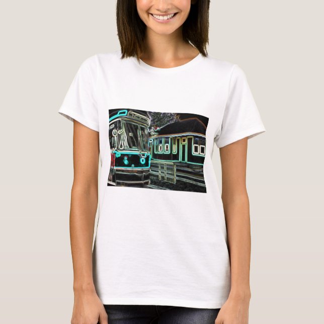 CLRV Neon at stn Women's Basic T-Shirt (Front)