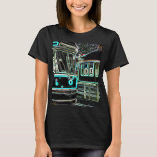 CLRV Neon at stn Womens Basic T-Shirt