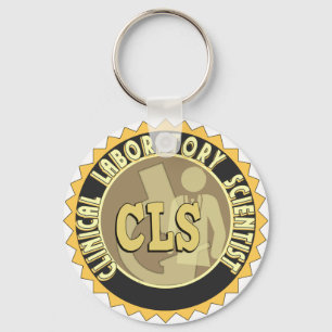 CLS BADGE - CLINICAL LABORATORY SCIENTIST KEY RING