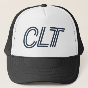CLT Charlotte Airport Code – Modern Aviation Trucker Hat
