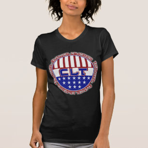 CLT PATRIOTIC CLINICAL LAB TECH USA FLAG T-Shirt