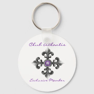 Club Atlantis Exclusive Member Keychain