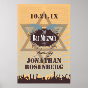 Club Bar Mitzvah Poster