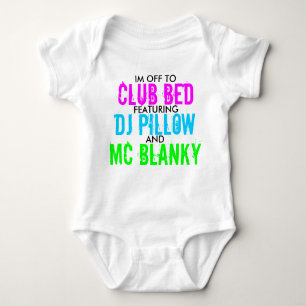 Club Bed Baby Bodysuit