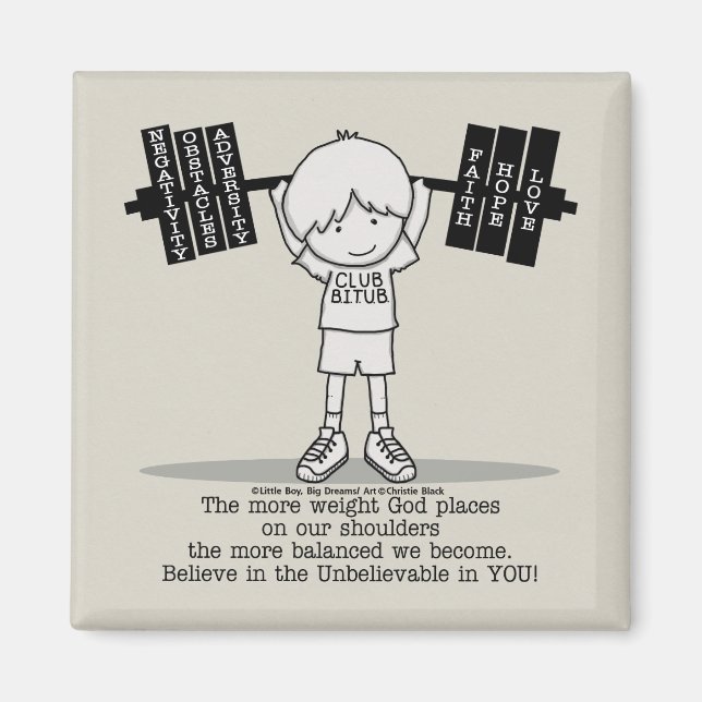 Club BITUB- More Balanced Magnet (Front)