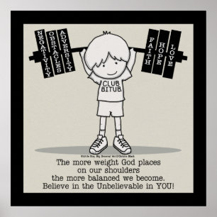 Club BITUB- More Balanced (With Border) Poster