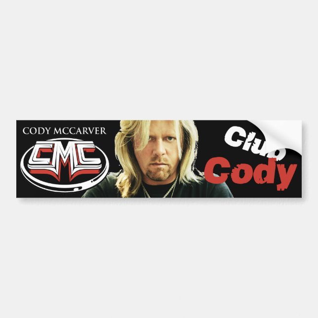 Club Cody Bumper Sticker (Front)
