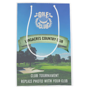 Club / Corporate Golf Tournament Logo Event Favour Medium Gift Bag