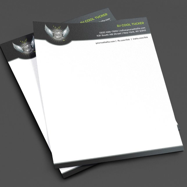 Club DJ Letterhead (Creator Uploaded)