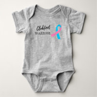 Club foot warrior baby onsie baby bodysuit