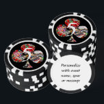 Club - Las Vegas Playing Card Shape Poker Chips<br><div class="desc">* Playing Card Shape with images including the Las Vegas Welcome sign, craps table, red dice, slot machines, bingo and more Las Vegas Icons - a real Gamblers Delight ! * Nice as a parting gift, wedding reception gifts or Las Vegas personalised Wedding gift for your wedding crew. * Poker...</div>