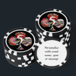 Club - Las Vegas Playing Card Shape Poker Chips<br><div class="desc">* Playing Card Shape with images including the Las Vegas Welcome sign, craps table, red dice, slot machines, bingo and more Las Vegas Icons - a real Gamblers Delight ! * Nice as a parting gift, wedding reception gifts or Las Vegas personalised Wedding gift for your wedding crew. * Poker...</div>