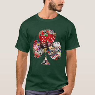 Club - Las Vegas Playing Card Shape T-Shirt