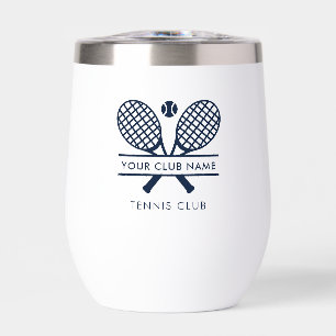 Club Name Tennis Sports Team Swag Navy Blue