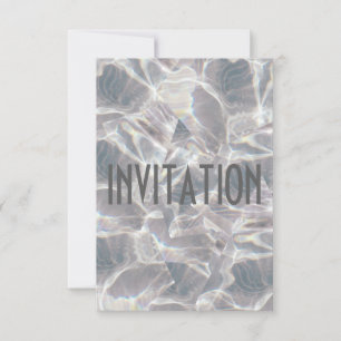 Club Party Diamond Grey Invitation Vip Invitation
