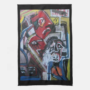 CLUB POPPER TEA TOWEL