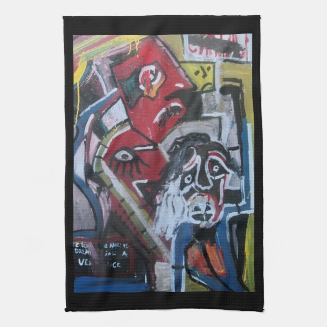 CLUB POPPER TEA TOWEL (Vertical)