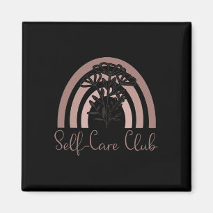 Club Saying Mental Health Awareness Rainbow Love Magnet