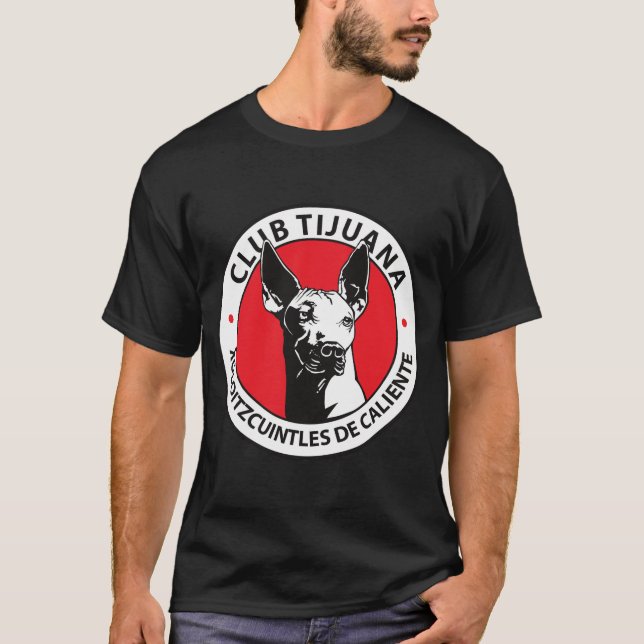 Club Tijuana Xolos Mexico Camiseta Futbol Soccer X T-Shirt (Front)