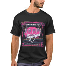 Club Tropicana Neon Sign T-Shirt