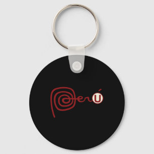 Club Universitario De Deportes Peru Futbol Soccer Key Ring