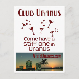 Club Uranus Postcard
