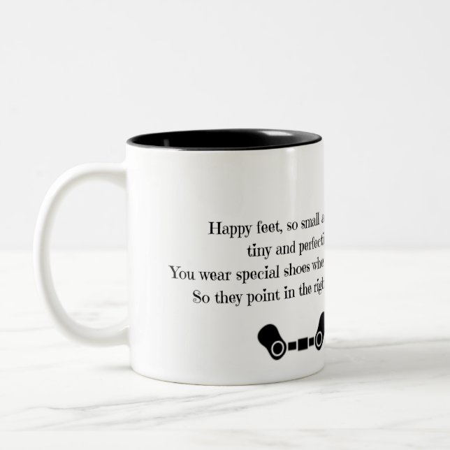 Clubfoot awareness mug (Left)