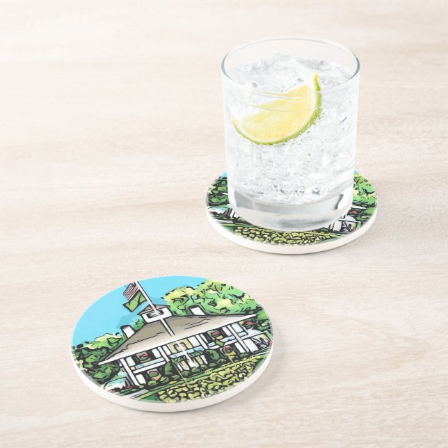 Clubhouse Whimsy Coaster (Side)