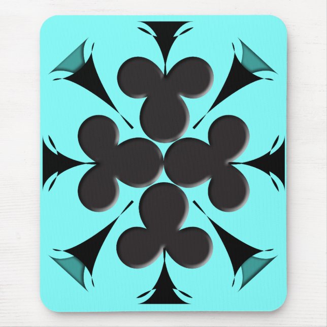 Clubs Mouse Pad (Front)