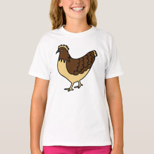 Cluck & Calm- Hand Drawn Chicken Art T-Shirt