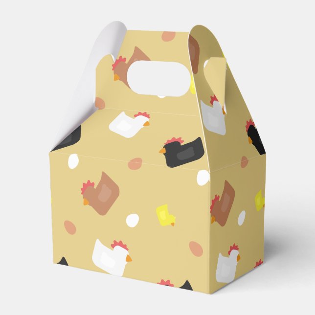 Cluck Cluck Favour Box (Front Side)