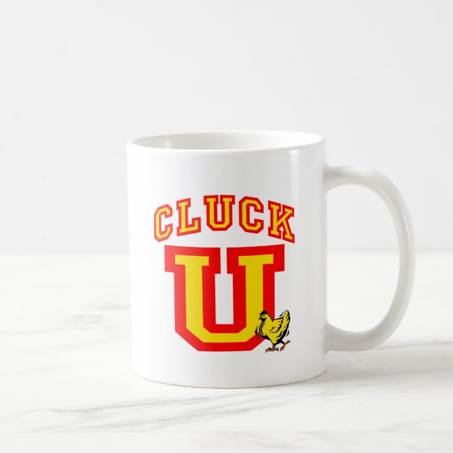 Cluck U Coffee Mug (Right)