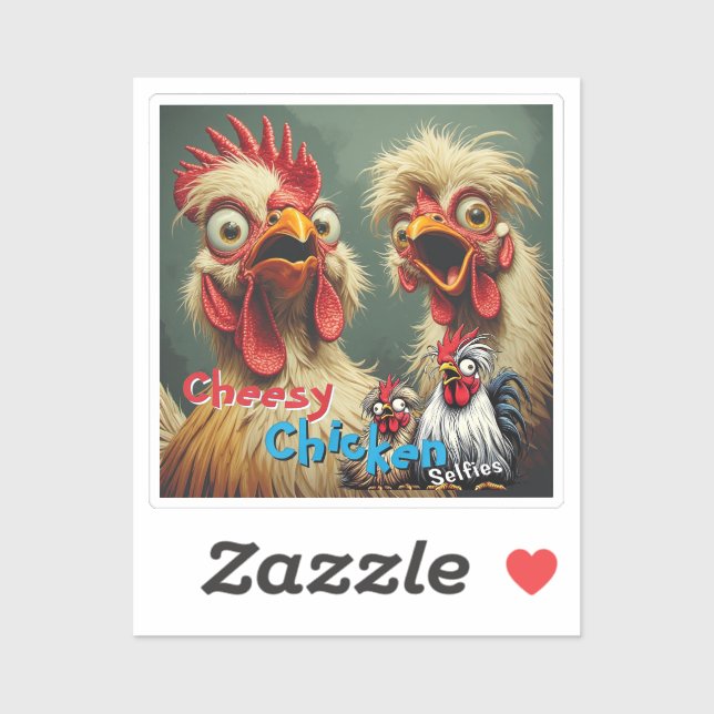  “Cluckin' Around” May & John Selfie Vinyl  (Sheet)