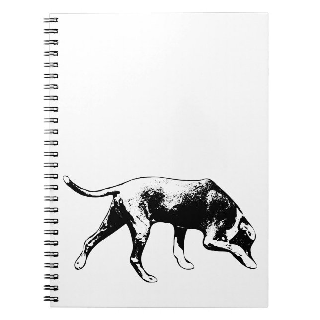 Clue Hunt – Moving Thoughts Notebook (Front)