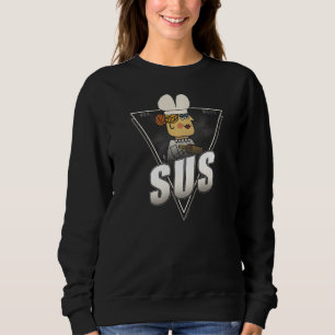 Clue Mrs White Sus Poster Sweatshirt